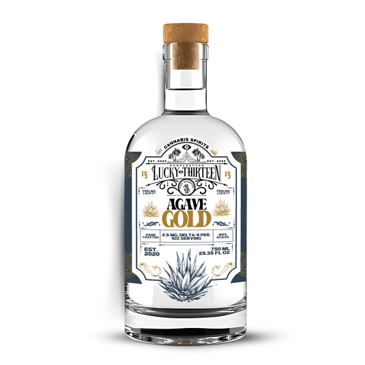 Lucky Thirteen Los Angeles-Gold Agave-Delta 9-25.35oz